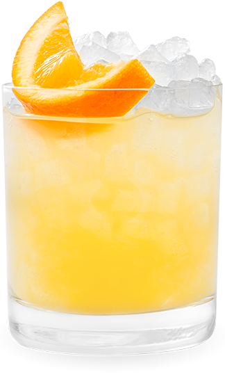 Bottle of Cascade Blonde American Whiskey & the Cascade Crush Whiskey Cocktail